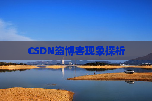 CSDN盗博客现象探析 CSDN盗博客现象探析